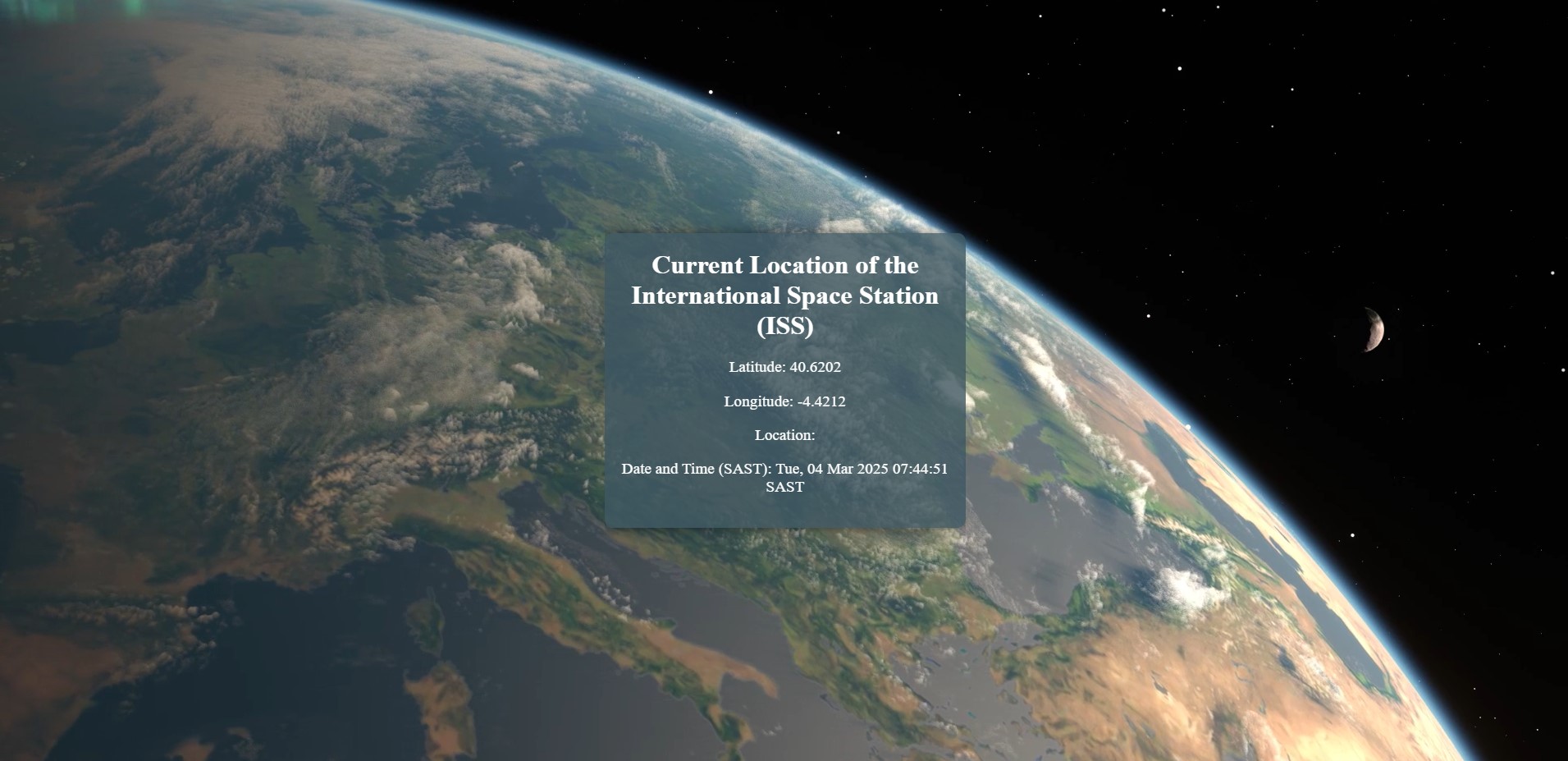 Screenshot 1 of ISS View